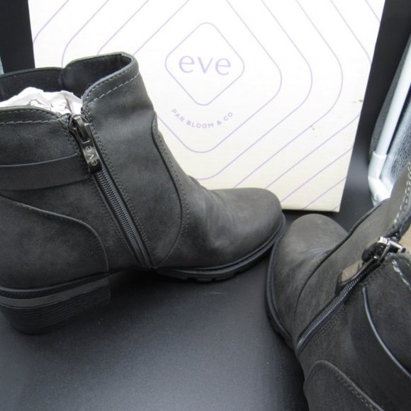 WOMEN'S SPRING ANKLE BOOT by EVE Par Bloom & Co..  7.5.  Grey. NIB - Picture 8 of 10